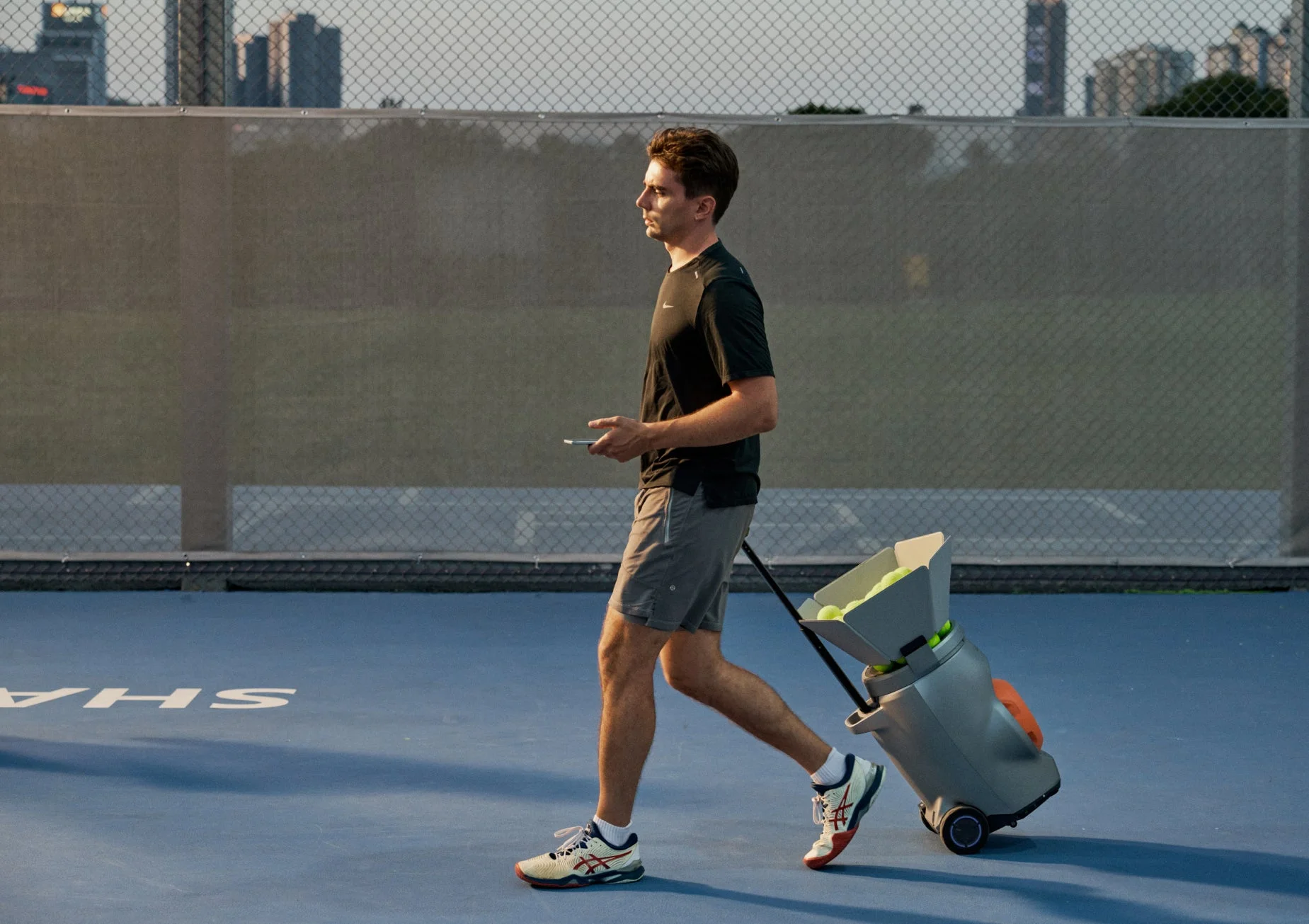 Lumistar TERO, machine d'entraînement tennis avec anneau lumineux Lumi Ring, vue 5